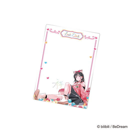 LINK CLICK - Clear Card Slide - Qiao Ling