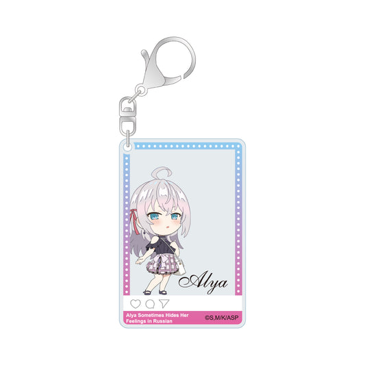 Alya Sometimes Hides Her Feelings in Russian - Transparent Card (Chibi Alya)
