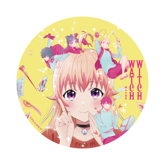 WITCH WATCH - Round mouse pad -  Nico