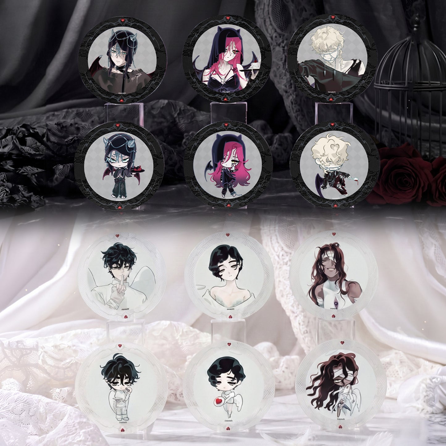 「ALIEN STAGE」– 'AaD' Series Acrylic Coaster Full Set