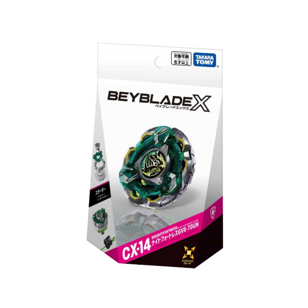 BEYBLADE X CX-14 Starter KnightFortress GV8-70UN