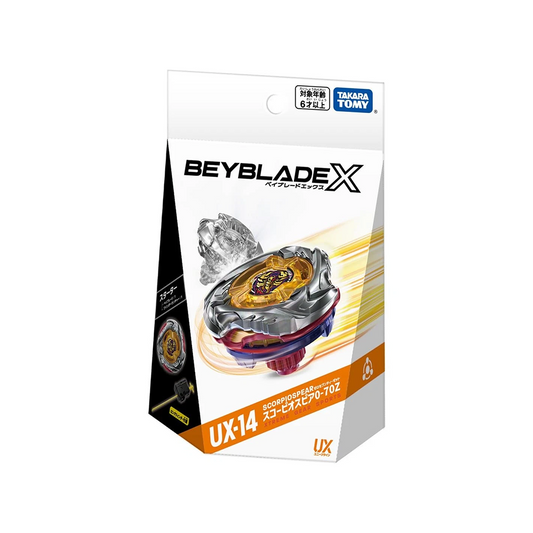 BEYBLADE X UX-14 Starter ScorpioSpear 0-70Z