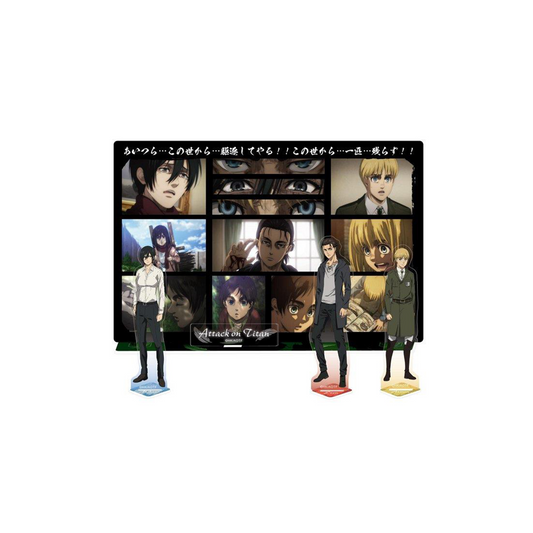 Attack on Titan Set Arcylic Standee