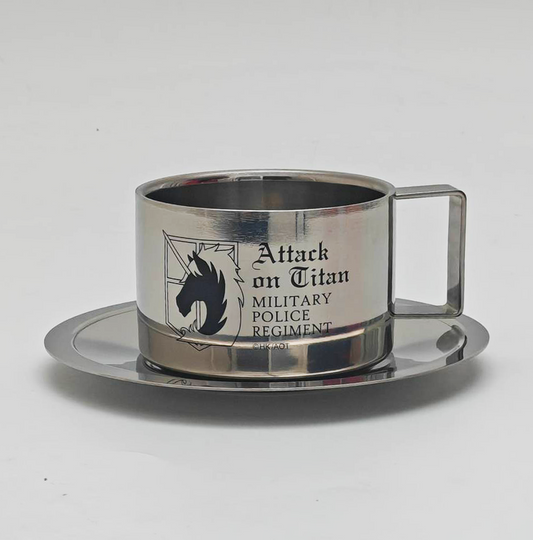 Attack on Titan Military Police Regiment Stainless Steel Bottle (Sample Product)-A