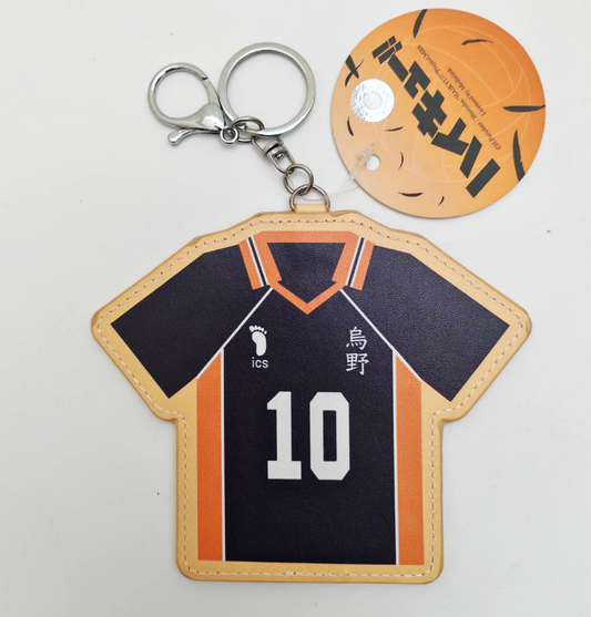 Haikyu!! Volleyball Jersey Cardholder – No. 10  (Sample Product)-A