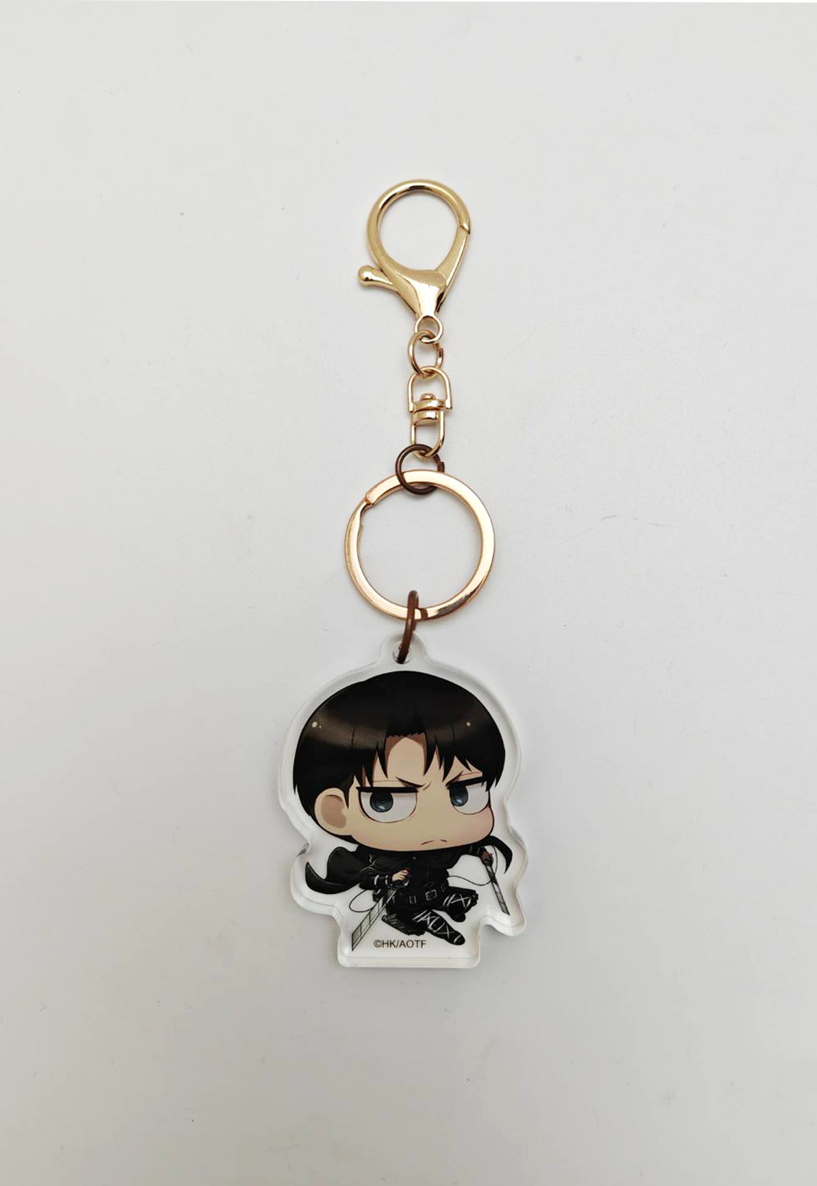 Attack on Titan Levi Cute Keychain (Sample Product)-A