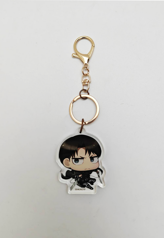 Attack on Titan Levi Cute Keychain (Sample Product)-A