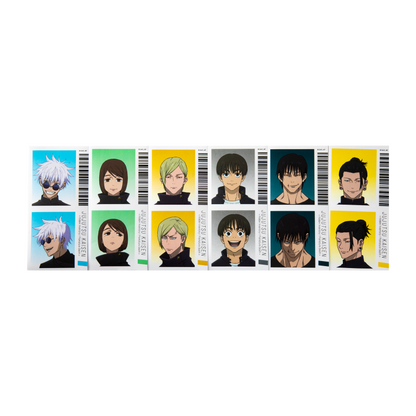 Jujutsu Kaisen Sticker Character Set