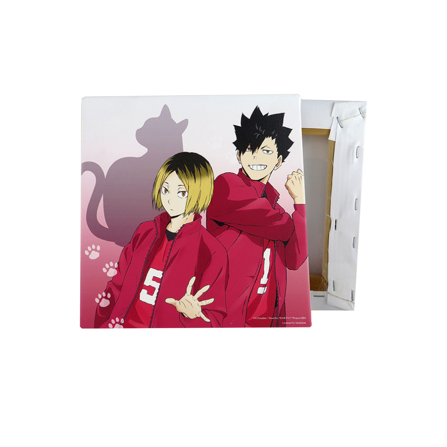Haikyu!!  Duo Nekoma Frameless Painting