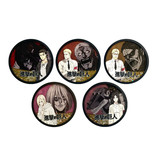 Attack on Titan Glitter Coaster
