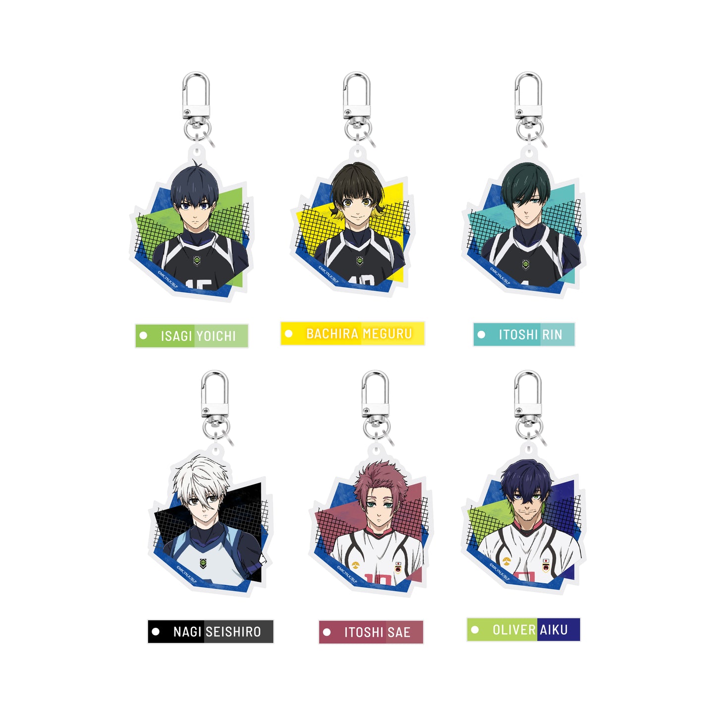 Blue Lock Season 2 - Acrylic Keychain