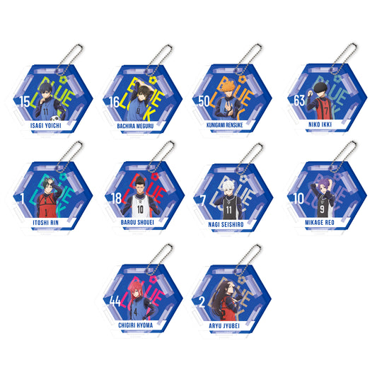 Blue Lock Hexagon Blind Box Acrylic Standee