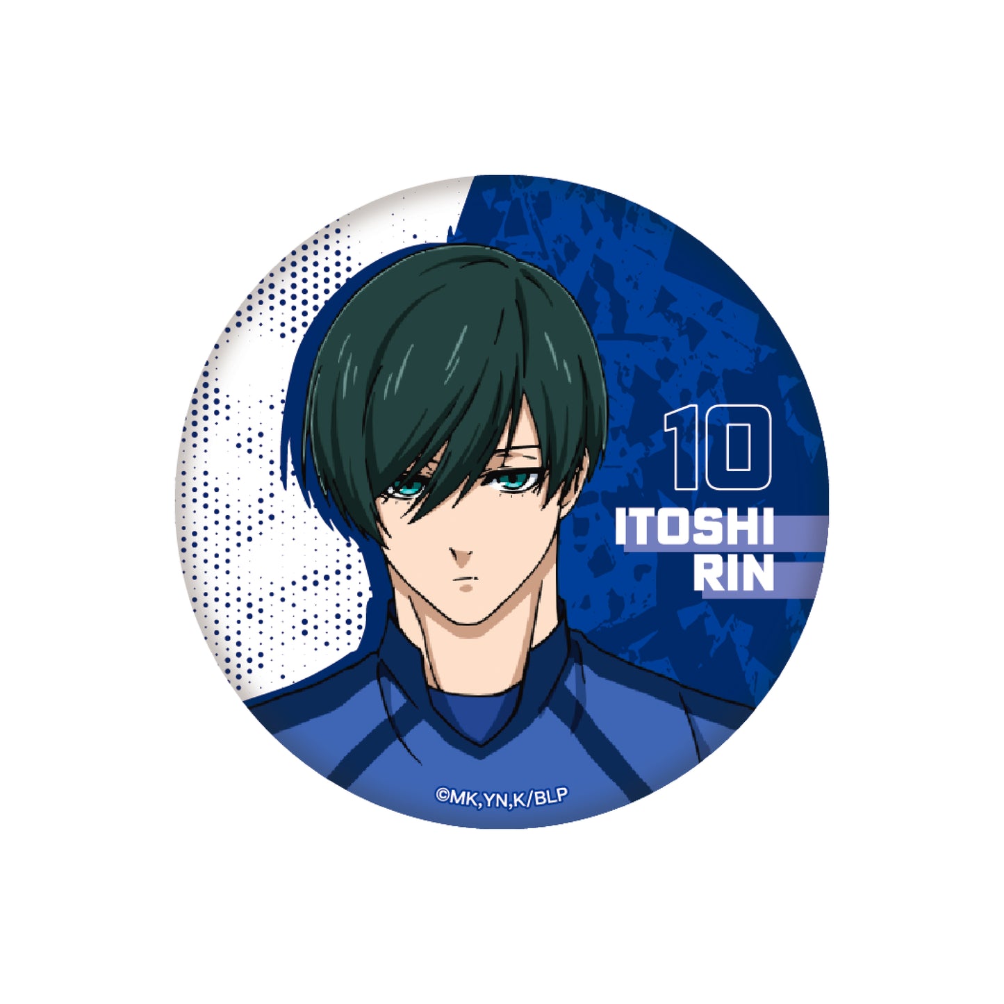 Blue Lock Season 2 - Metal Badge (Rin Itoshi)