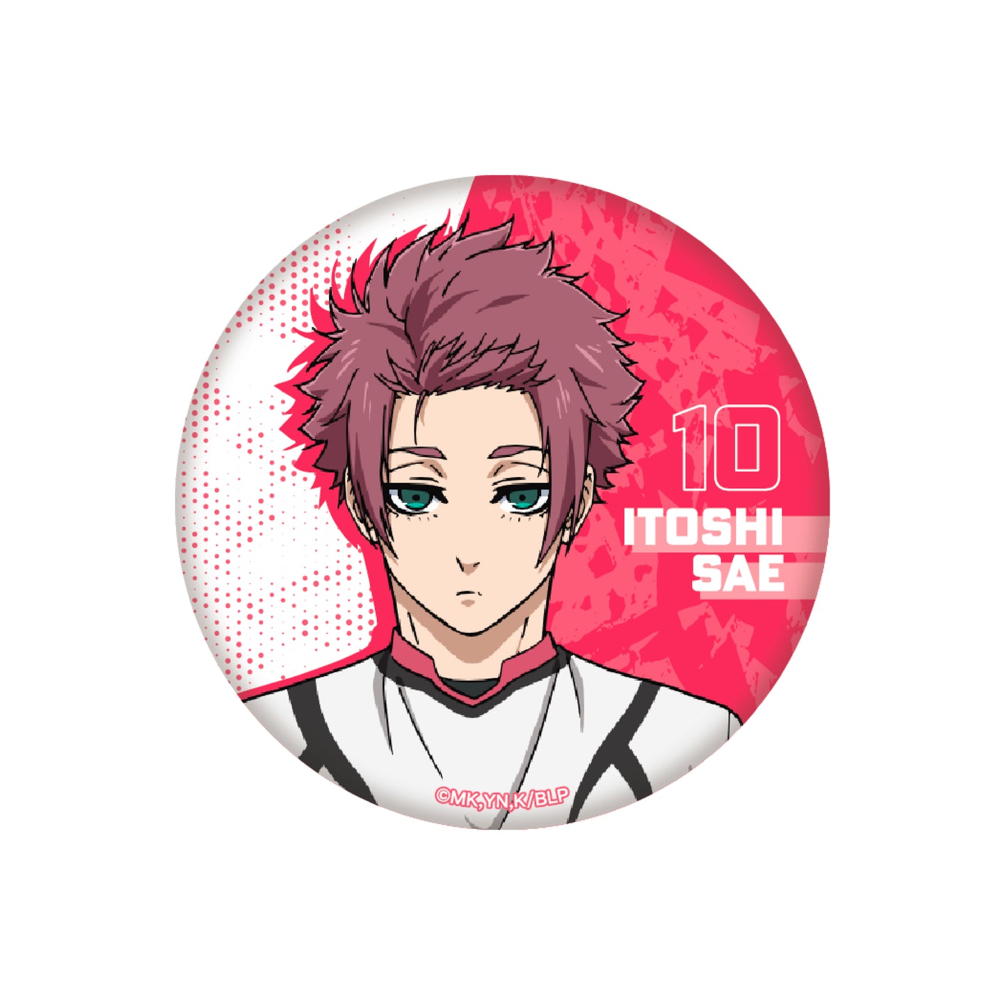 Blue Lock Season 2 - Metal Badge (Sae Itoshi)