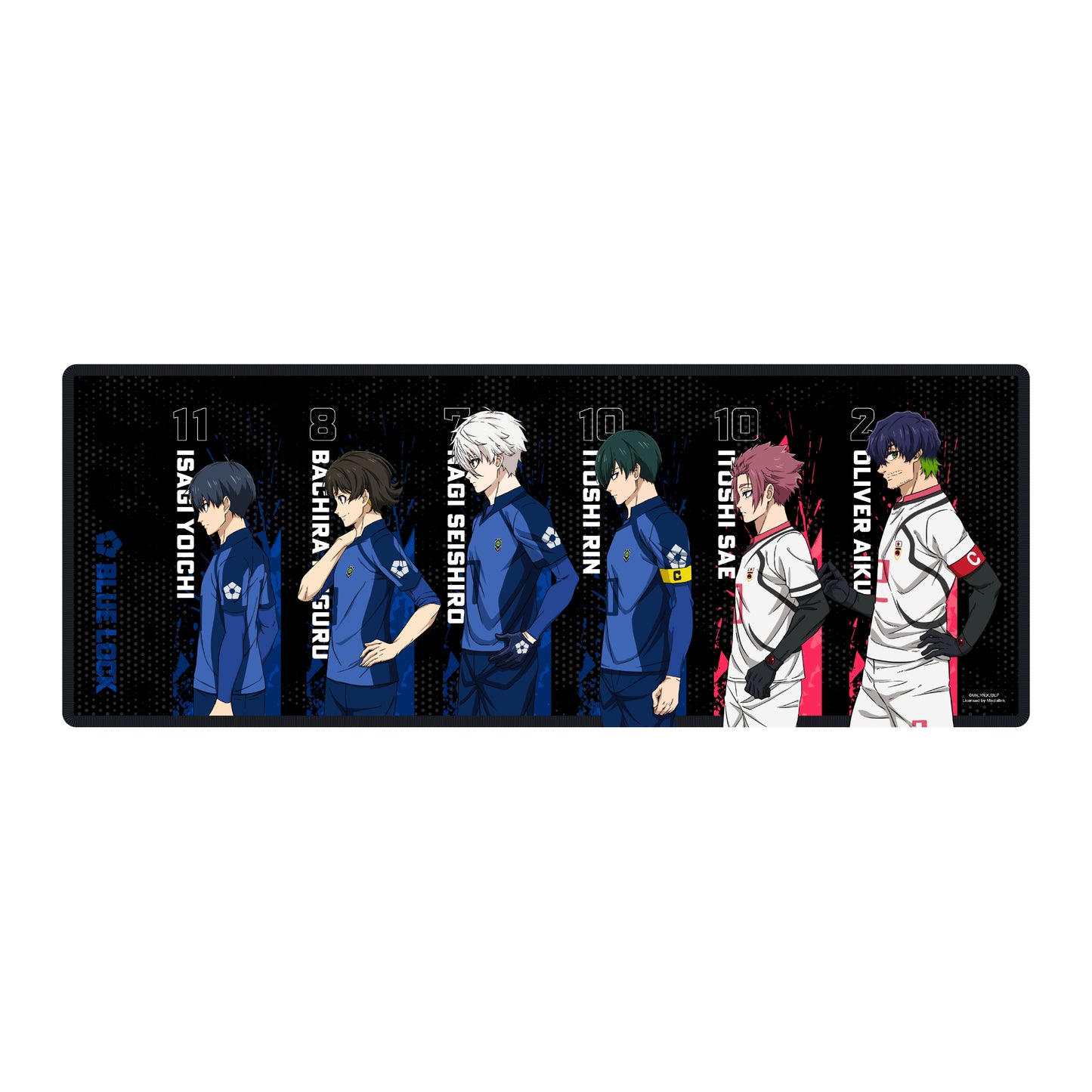Blue Lock Season 2 - Mousepad Team of 6