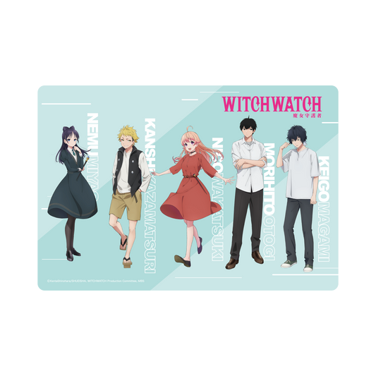 WITCH WATCH - Mouse pad with characters