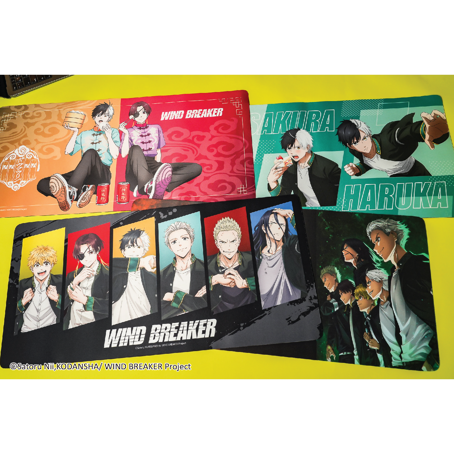 Wind Breaker - Big Desk Mat (4 Styles)