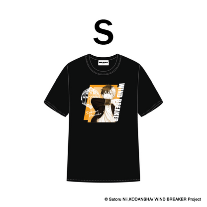 Wind Breaker – Black T-shirt (Sakura)