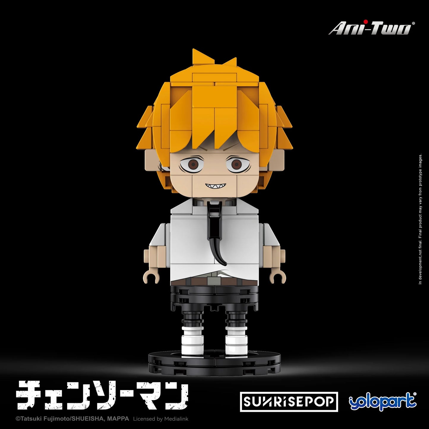 Chainsaw Man - Denji Big Head Bricks