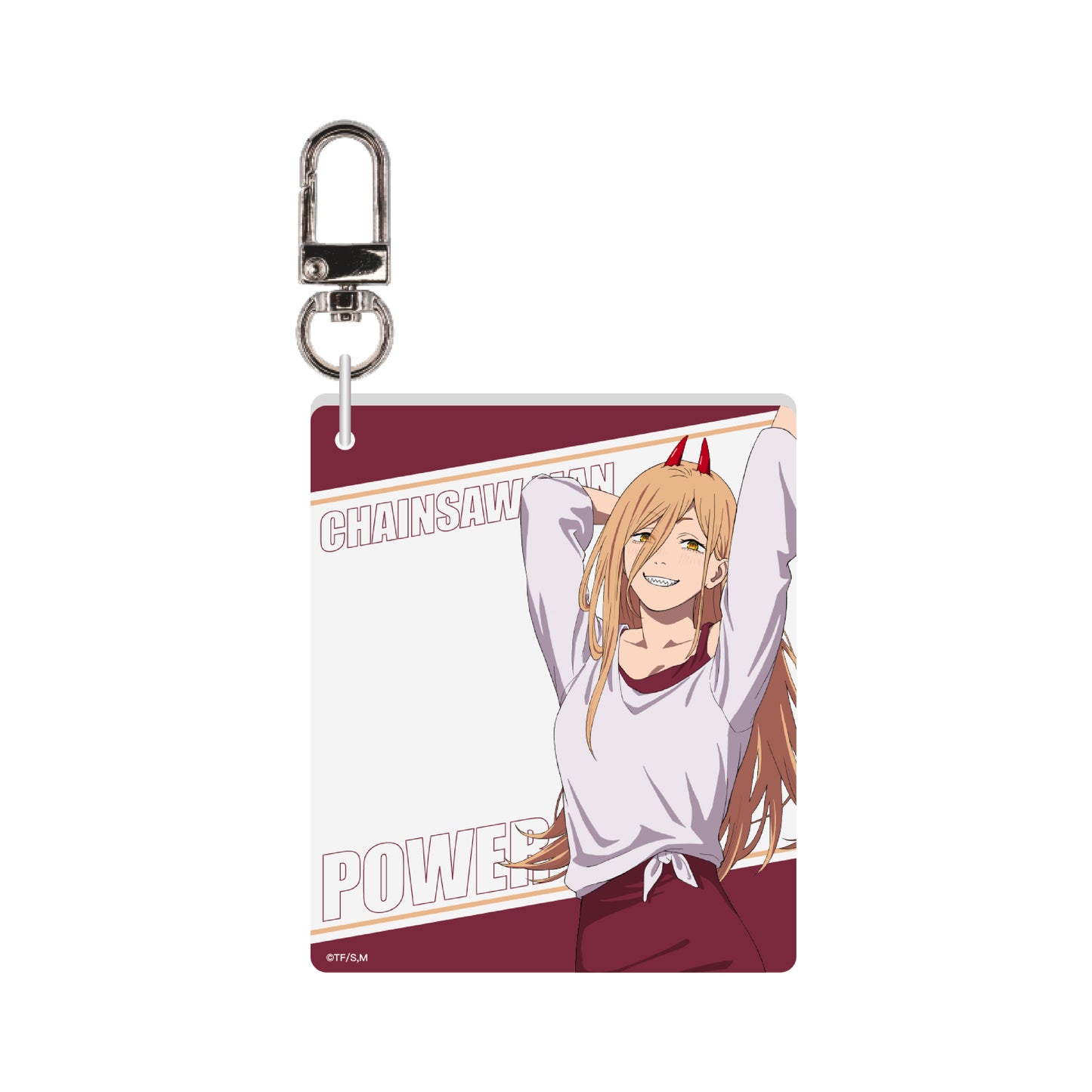 Chainsaw Man Frame Keychain - Power