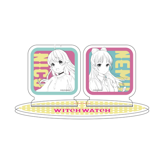 WITCH WATCH - Acrylic standee -  Nico & Nemu