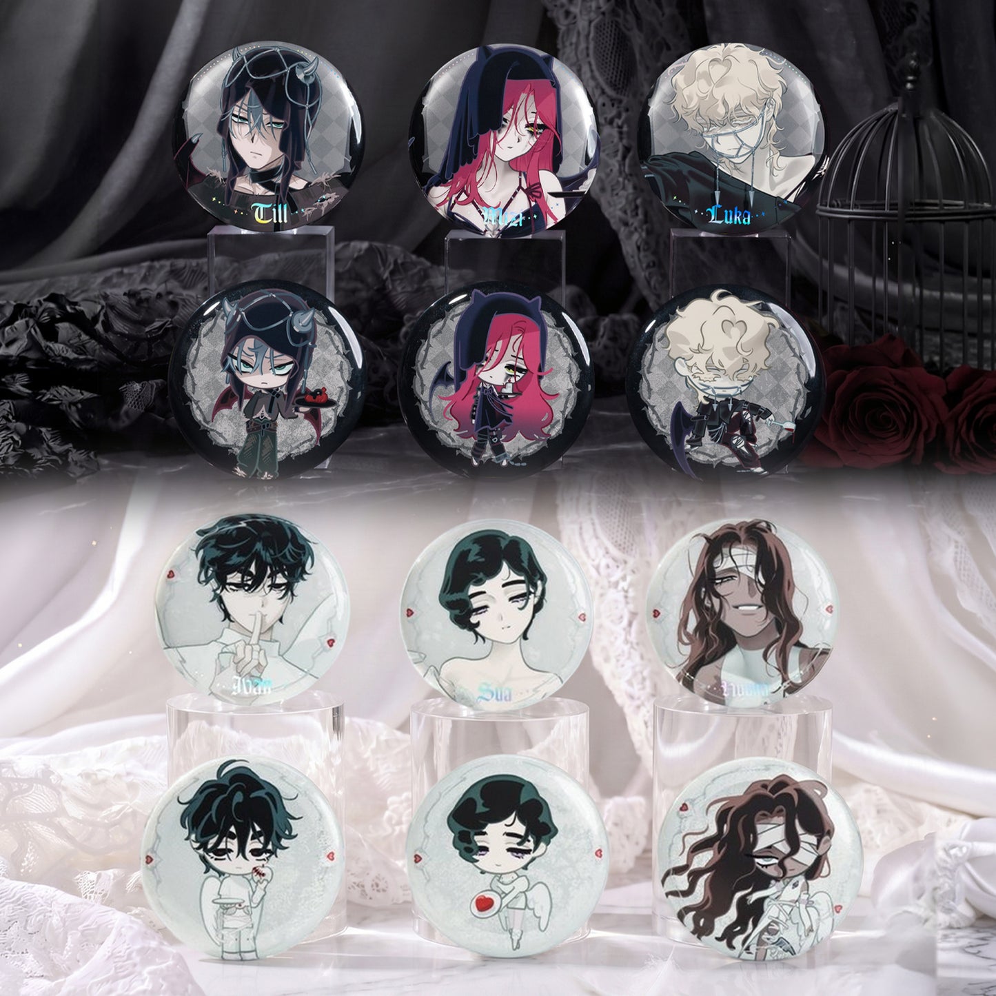 「ALIEN STAGE」– 'AaD' Series Character Badge Random