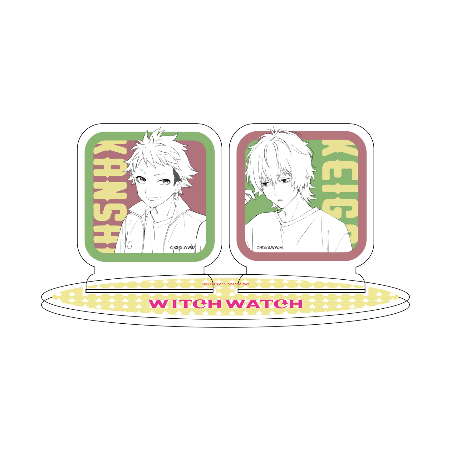 WITCH WATCH - Acrylic standee - Kanshi & Keigo