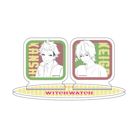 WITCH WATCH - Acrylic standee - Kanshi & Keigo