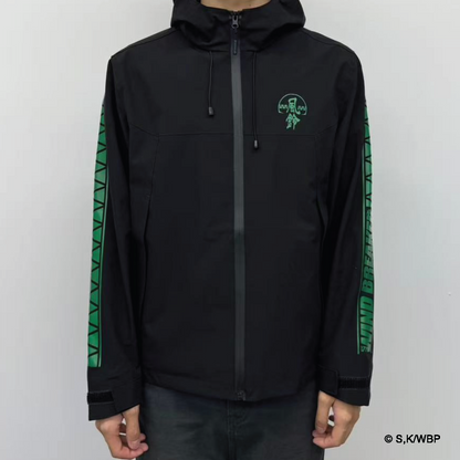 Wind Breaker – Black Hoodie Furin Logo (Exclusive)