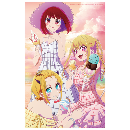 【OSHI NO KO】 Frameless Painting (Medium) S1 – Beach Picnic