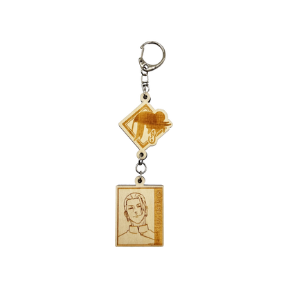 Jujutsu Kaisen Wood Keychain
