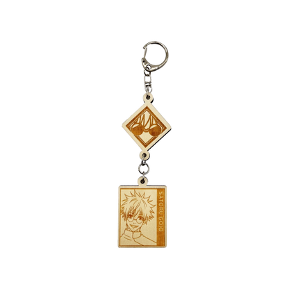 Jujutsu Kaisen Wood Keychain