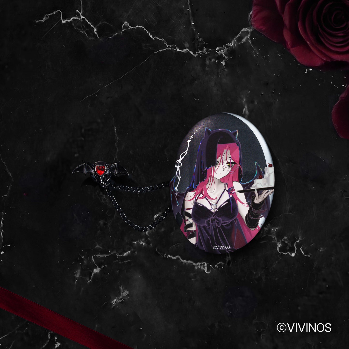 「ALIEN STAGE」– 'AaD' Series Oval Badge (Mizi Ver.)