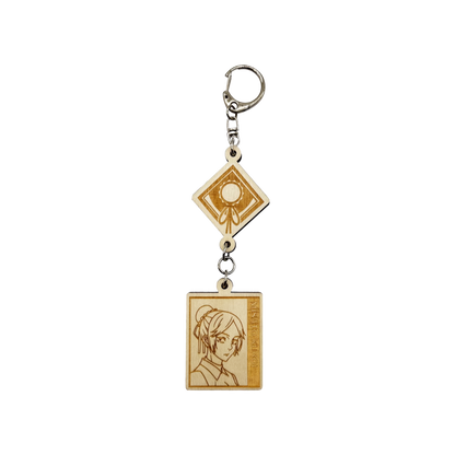 Jujutsu Kaisen Wood Keychain