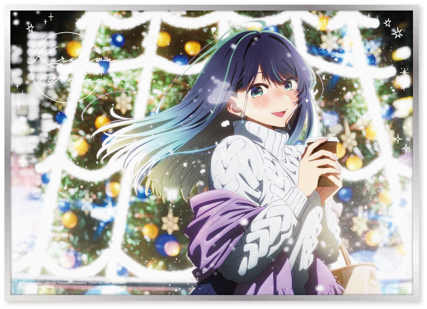 【OSHI NO KO】 S2 Christmas Acrylic Visual Shikishi – Kurokawa Akane