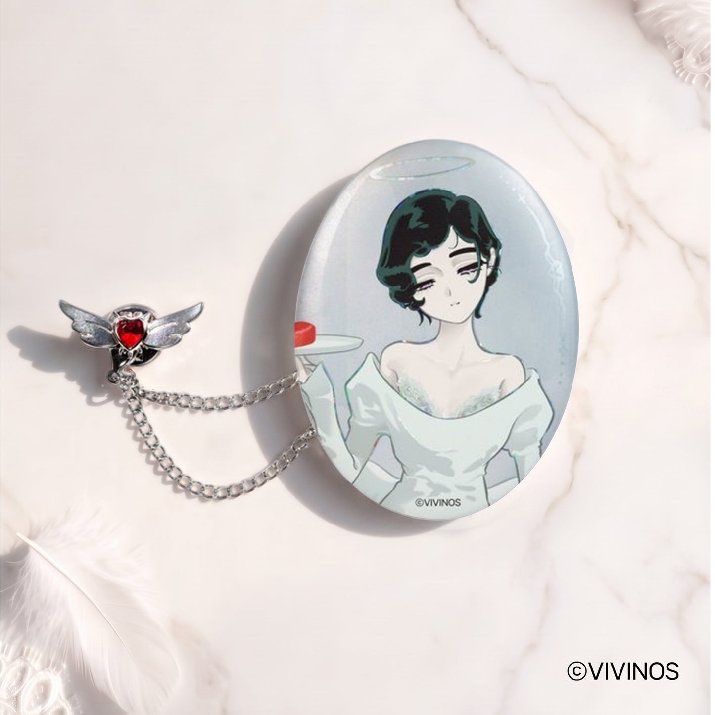 「ALIEN STAGE」– 'AaD' Series Oval Badge (Sua Ver.)