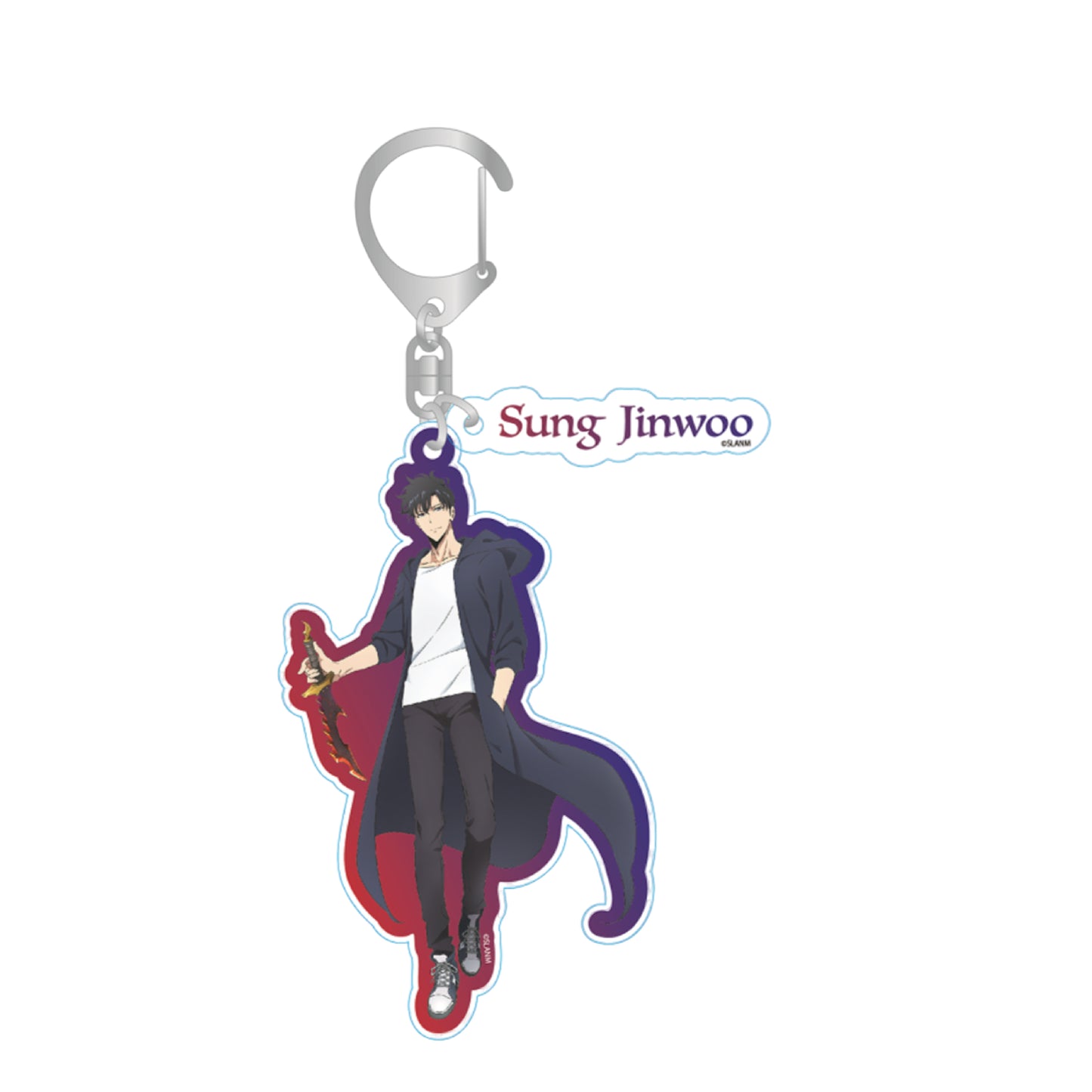Solo Leveling Acrylic Keychain - Sung Jinwoo