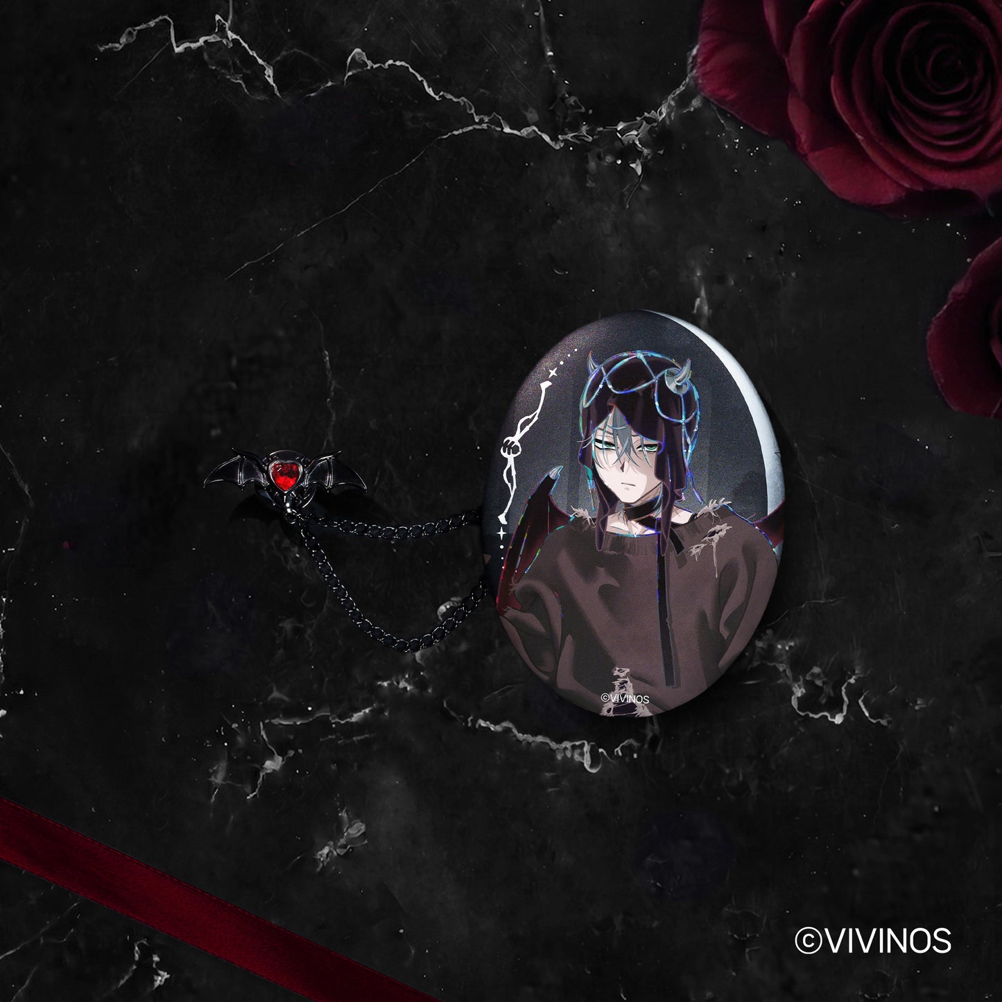 「ALIEN STAGE」– 'AaD' Series Oval Badge (Till Ver.)