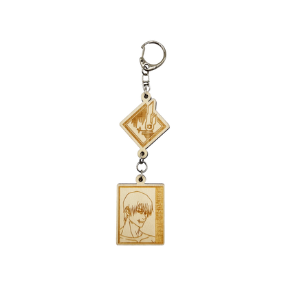 Jujutsu Kaisen Wood Keychain
