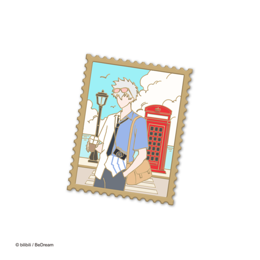 LINK CLICK - Stamped pin (Lu Guang)