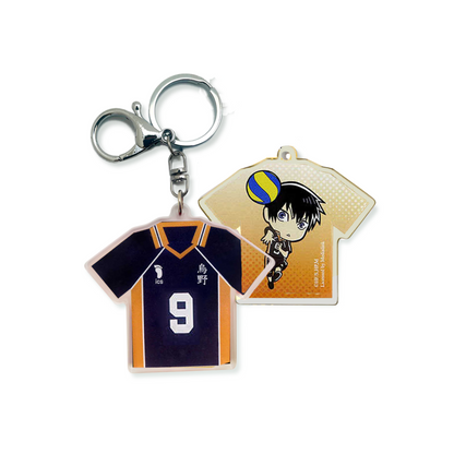 Haikyu!! Jersey Keychain