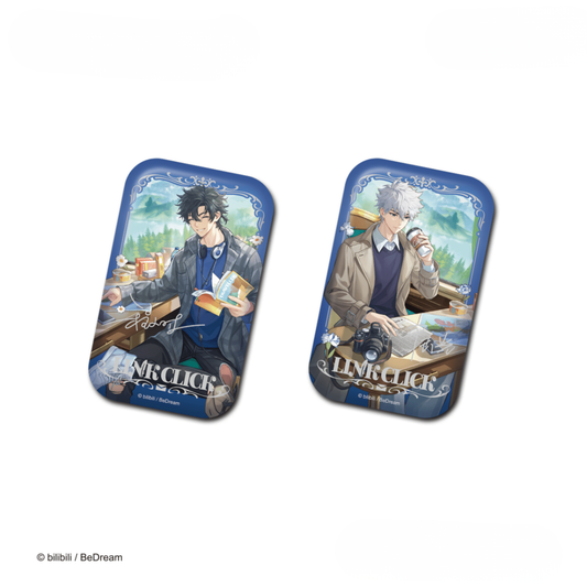 LINK CLICK - Square Badge Set - Type A