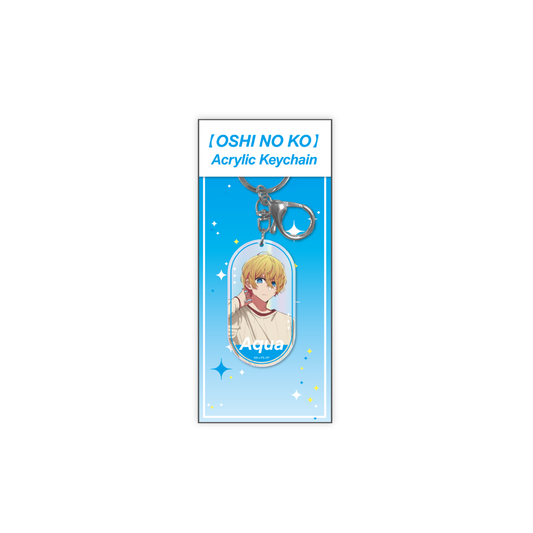 【OSHI NO KO】Acrylic Keychain – Aqua Hoshino