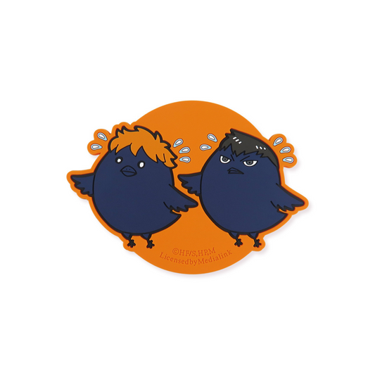 Haikyu!! Karasuno Duo Crow PVC Coaster
