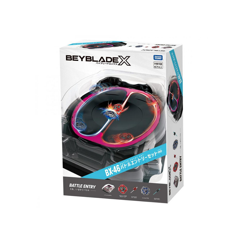 BEYBLADE X BX-46 Battle Entry Set Infinity