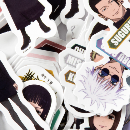 Jujutsu Kaisen Character Sticker Set