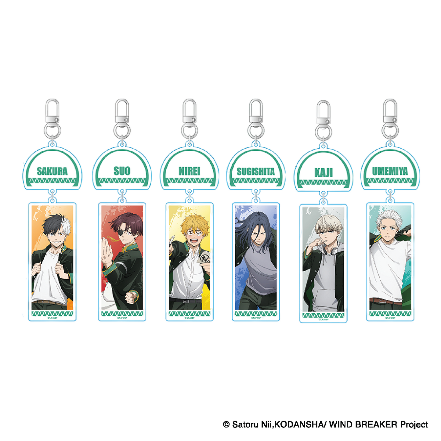 Wind Breaker – Furin Arcylic Keychain