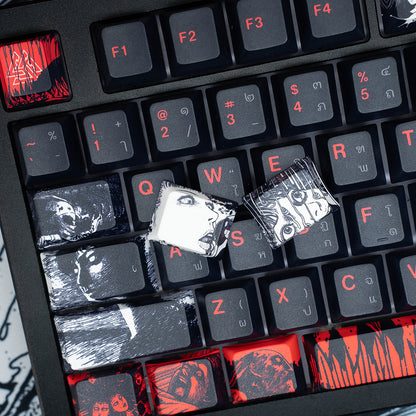 Junji Ito X EGA Set Keycap Full Set 128 Key